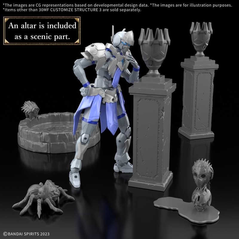 bandai-30mf-customize-structure-3-s03-modellbausatz-basis image 3
