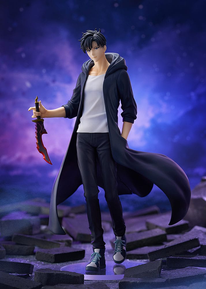 good-smile-solo-leveling-sung-jinwoo-pop-up-parade-l-size-figur-24-cm image 2