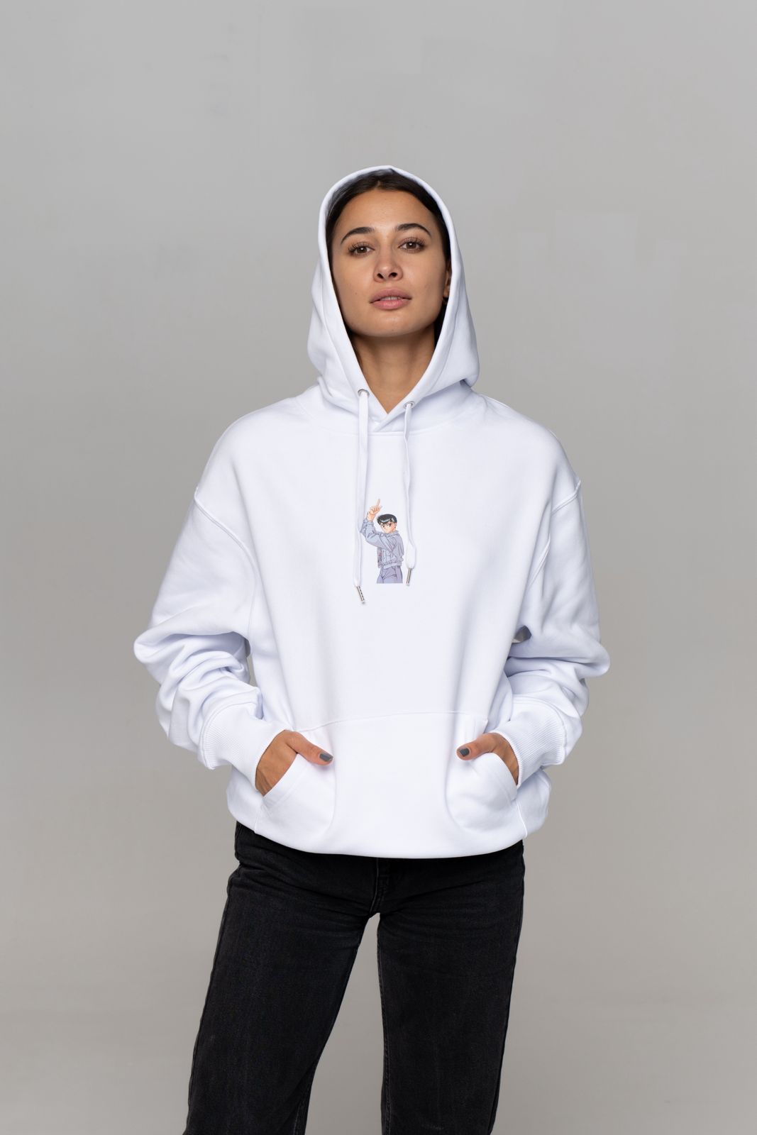 yu-yu-hakusho-motiv-3-hoodie-wei-organic-cotton image 2