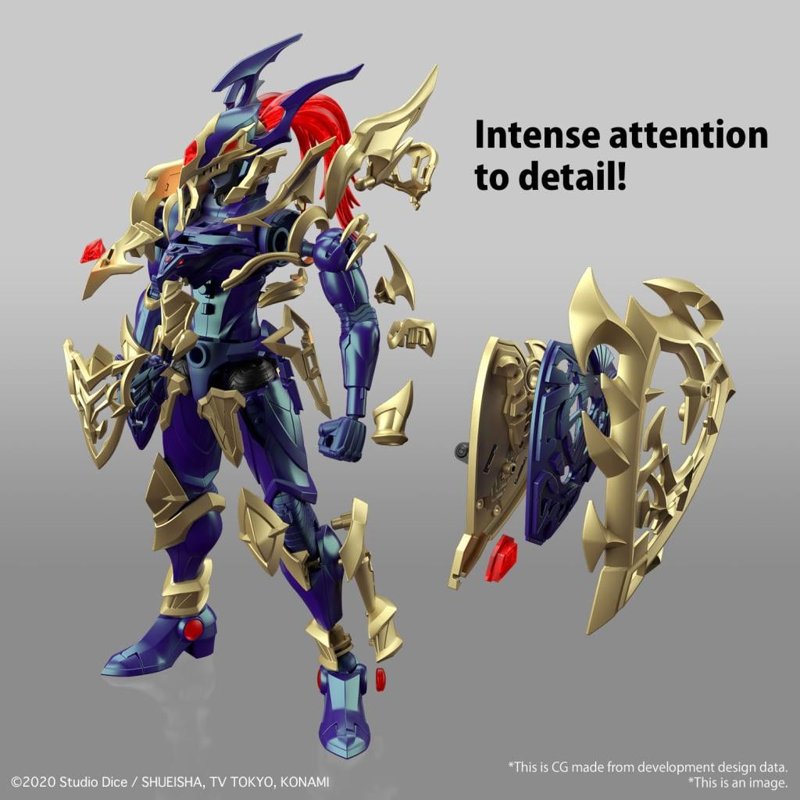 bandai-yu-gi-oh-figure-rise-standard-black-luster-modellbausatz image 4