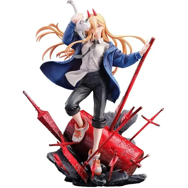 estream-chainsaw-man-1-7-power-meowy-statue-figur image 1