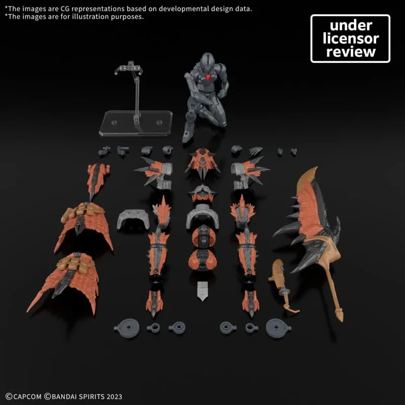 bandai-30mf-monster-hunter-wilds-rathalos-model-kit image 5