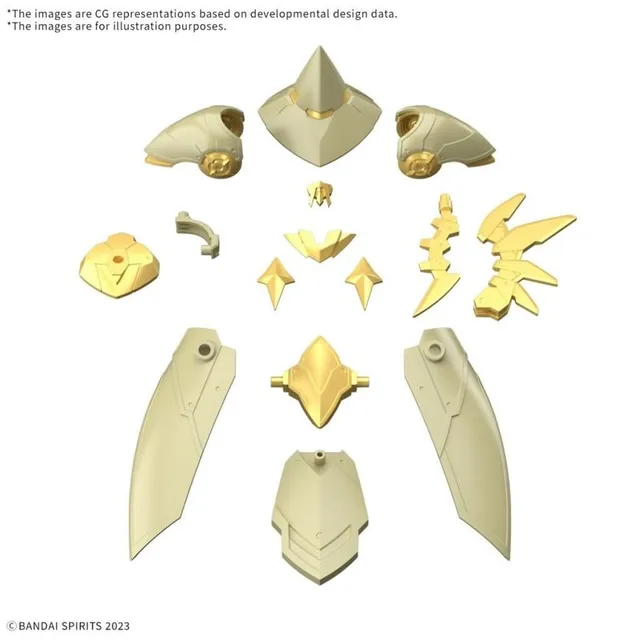 bandai-30mf-a13-liber-sorcerer-class-up-armor-modellbausatz image 1
