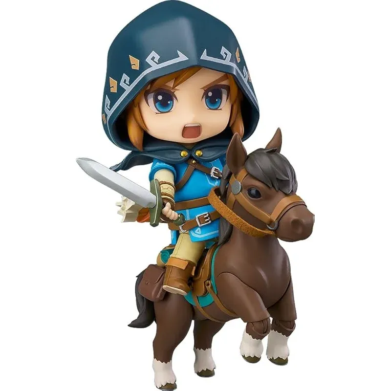 first-4-figures-zelda-link-breath-of-the-wild-deluxe-statue image 1