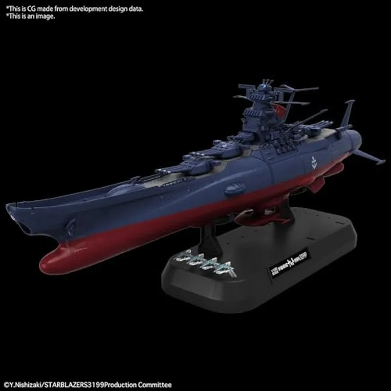 bandai-star-blazers-1-1000-yamato-3199-modellbausatz-schiff image 3