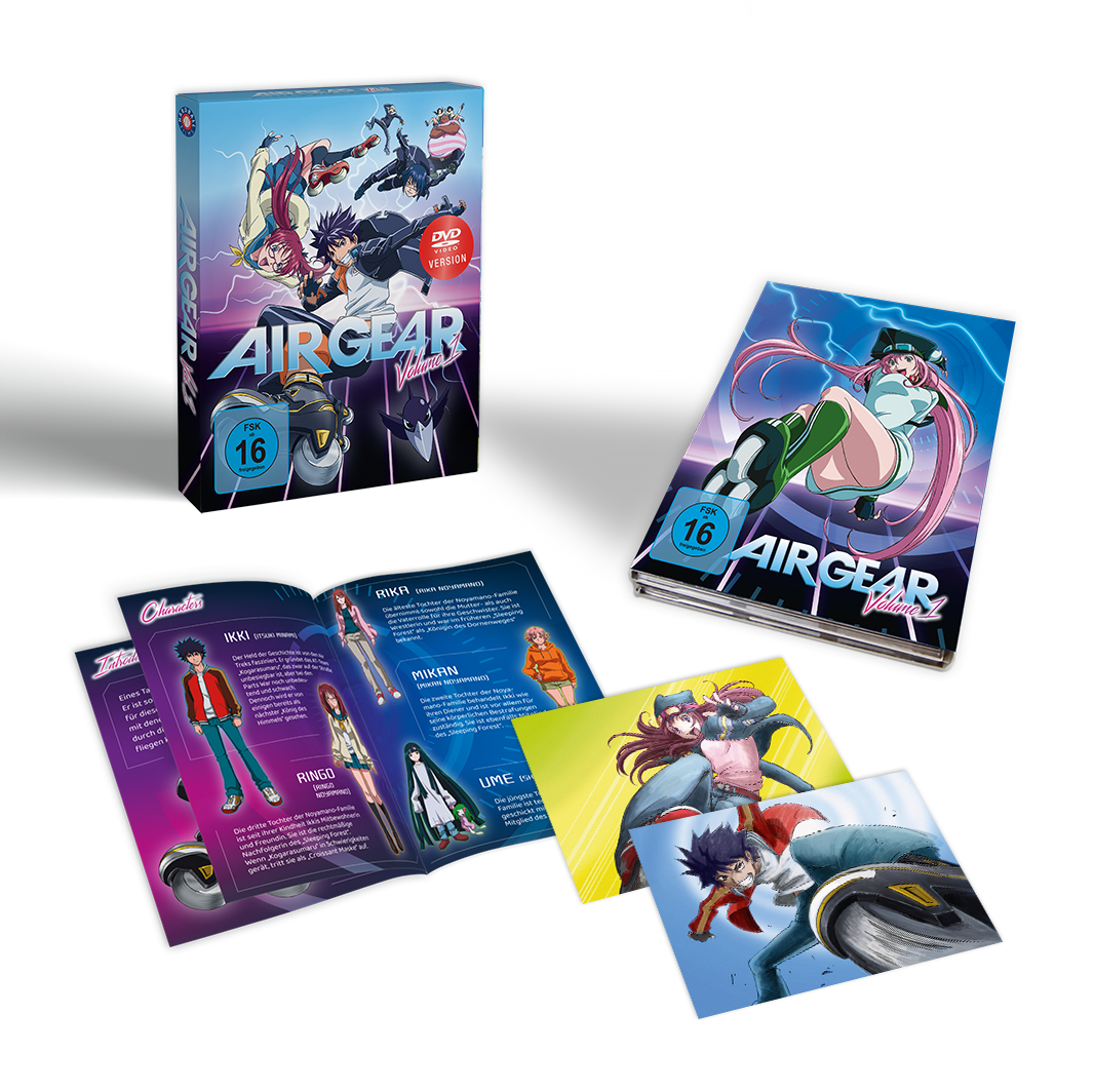 air-gear-dvd-bundle-vol-1-2-anime-dvd-mit-25-episoden image 2