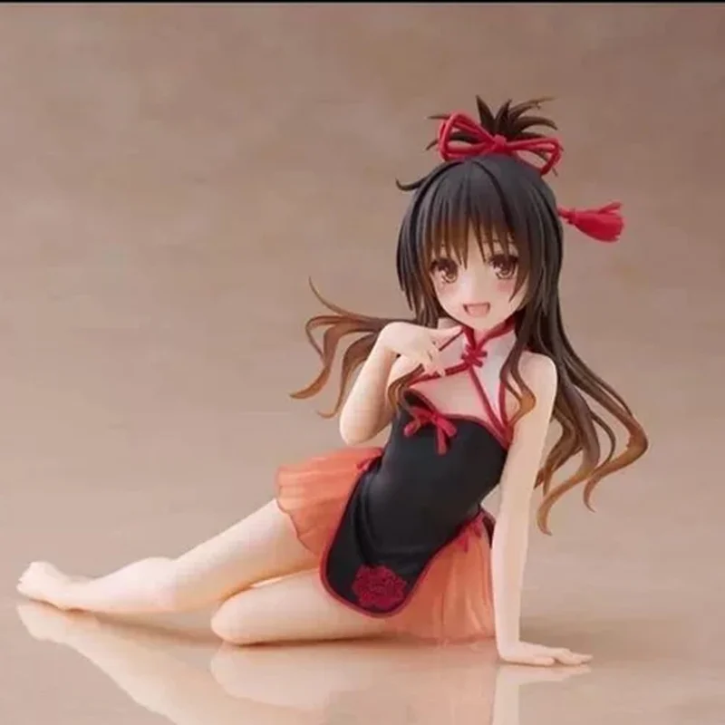 taito-desktop-cute-to-love-ru-figur-mikan-rote-schleife image 3