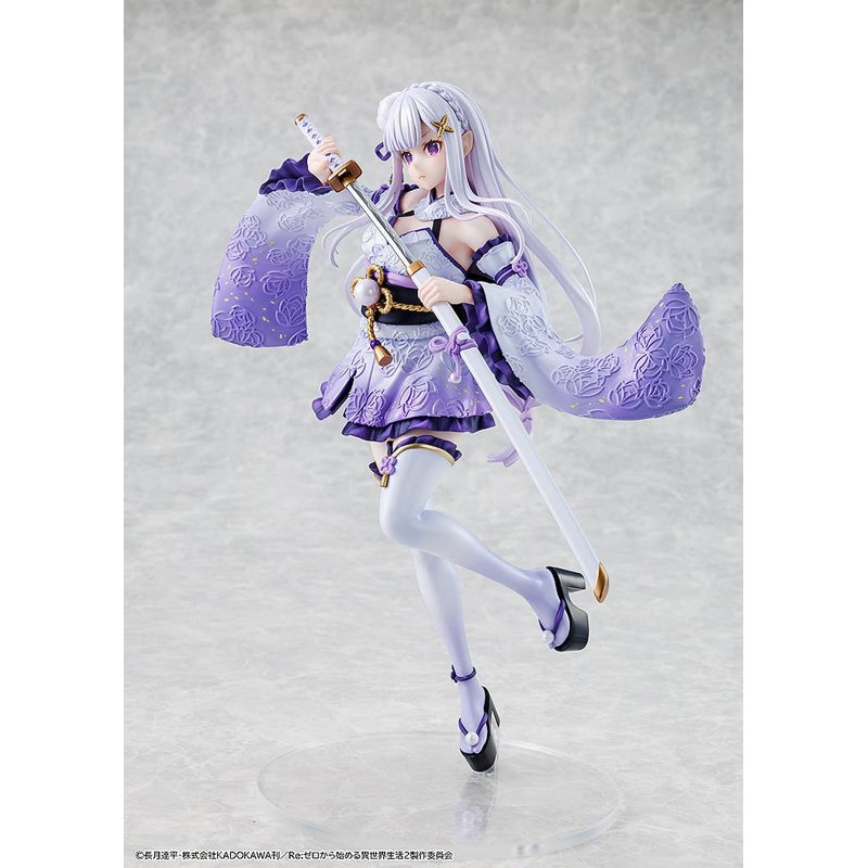 estream-re-zero-emilia-combat-outfit-ver-statue image 4