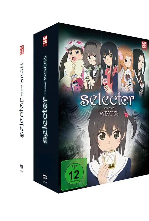 hardball-films-selector-infected-wixoss-gesamtausgabe-dvd-staffel-1-2-deutsch image 1