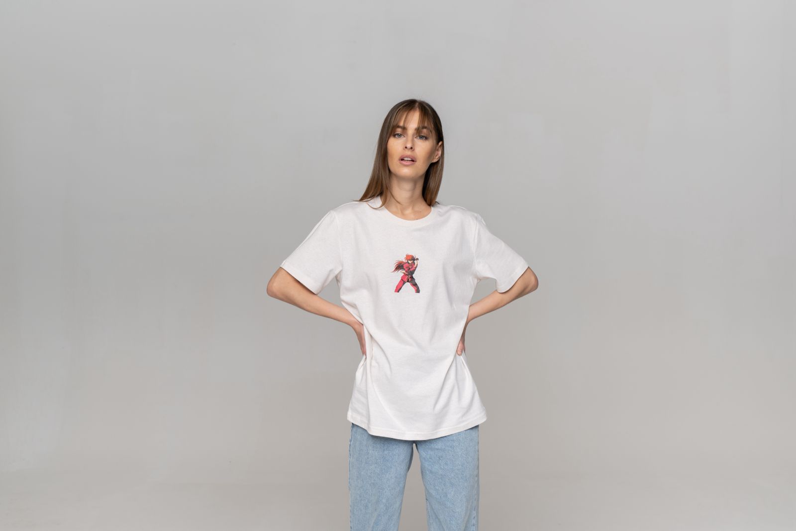 yu-yu-hakusho-motiv-3-t-shirt-wei-regular-organic-cotton image 4