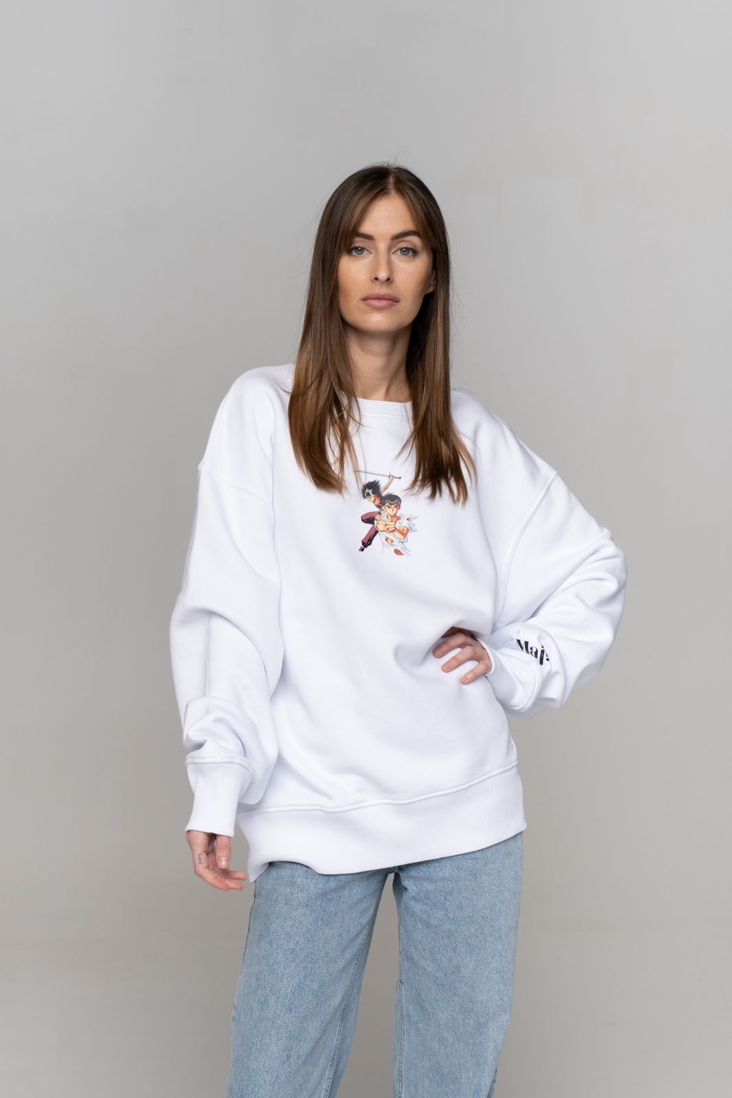 yu-yu-hakusho-motiv-2-pullover-wei-xl-organic-cotton image 3