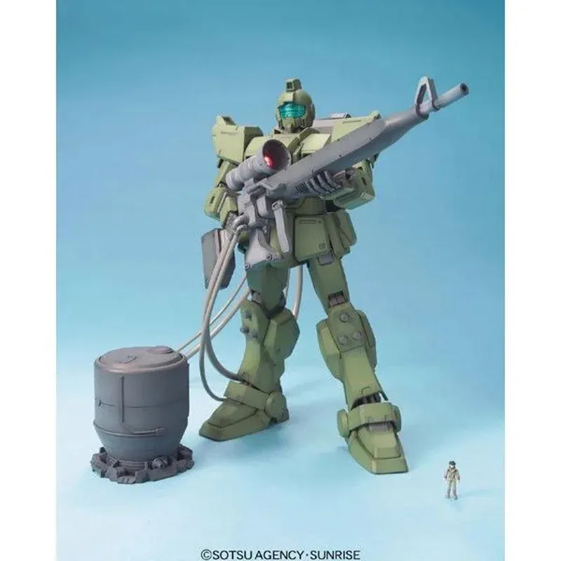 bandai-mg-gm-sniper-gunpla-model-kit-1-100-gundam image 1
