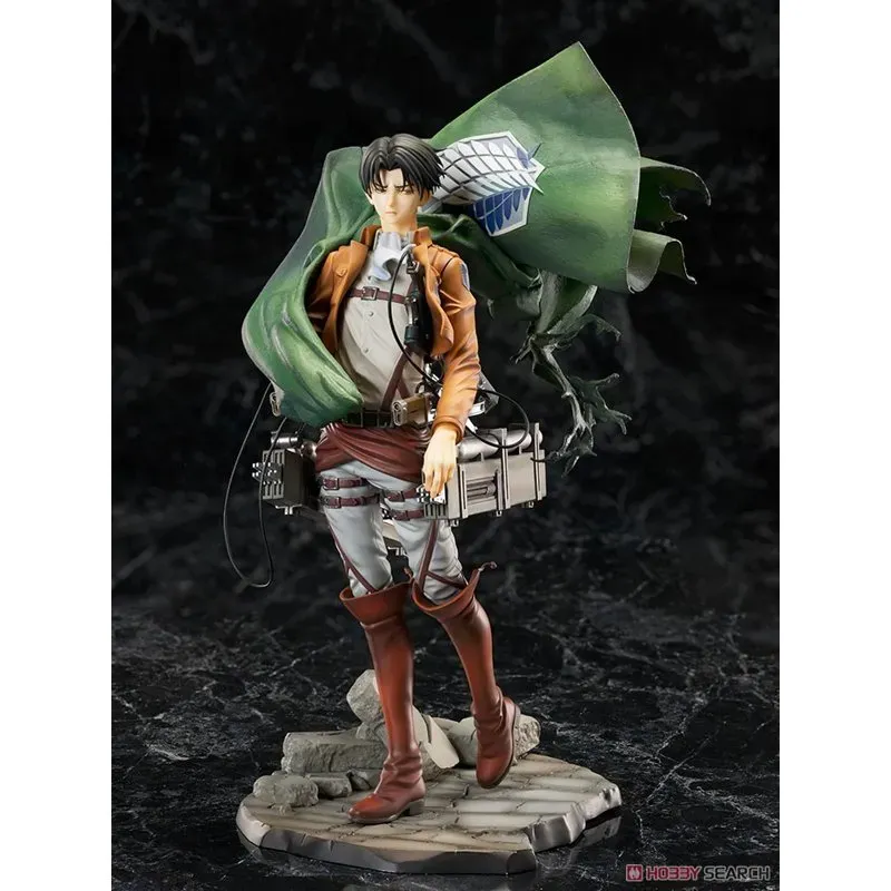 hobby-max-attack-on-titan-levi-1-7-pvc-statue-24-cm image 1