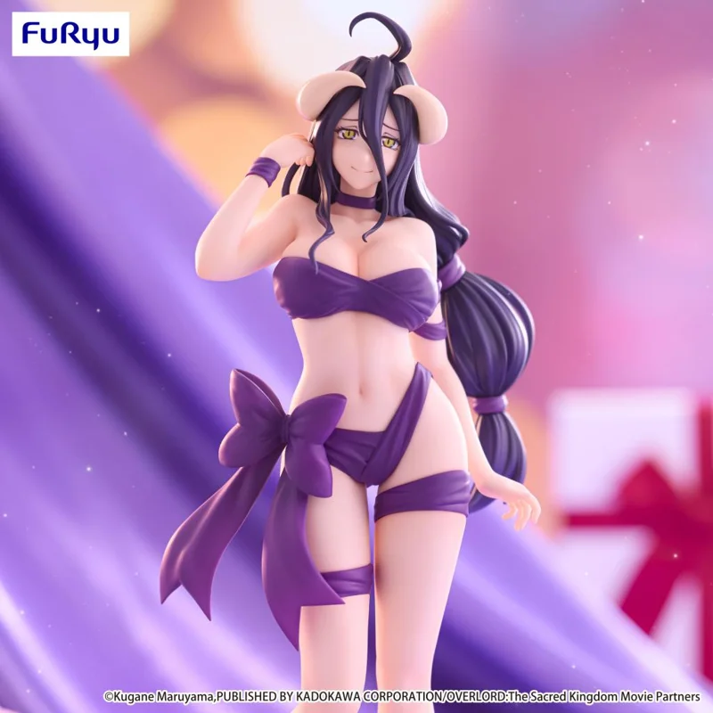 furyu-overlord-albedo-bicute-bunnies-figur-ribbon-version image 2