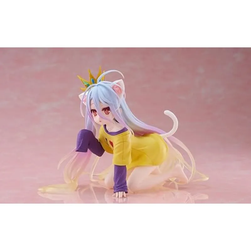 taito-no-game-no-life-shiro-desktop-cute-figur-cat-ear-t-shirt image 3