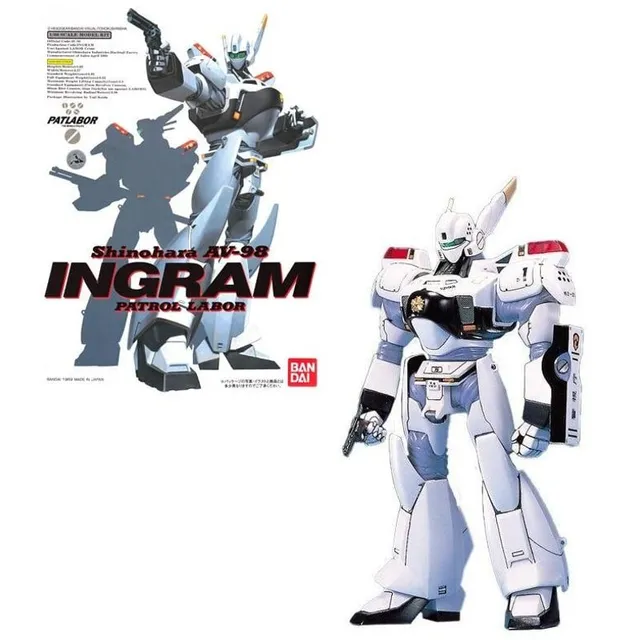 bandai-patlabor-1-60-ingram-modellbausatz-anime-figur image 1