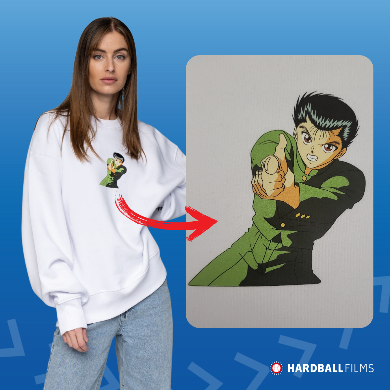 yu-yu-hakusho-pullover-motiv-3-wei-organic-cotton image 1