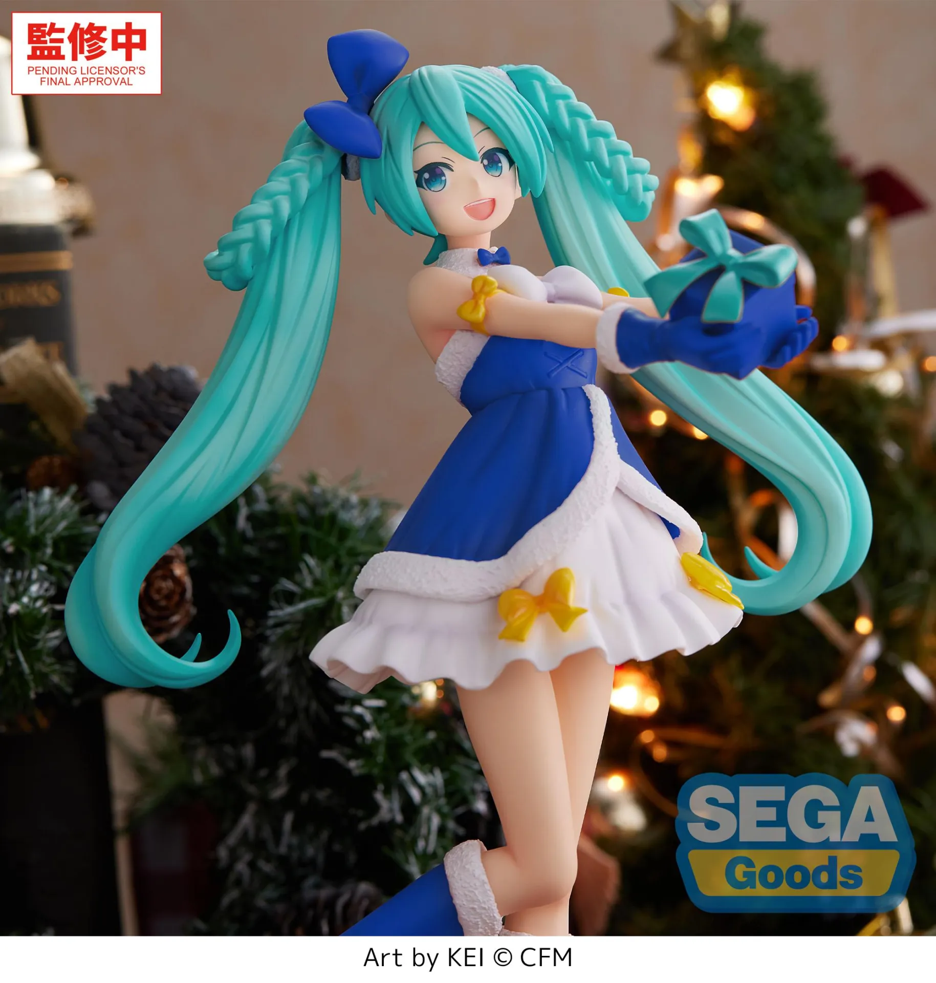 anistue-figure-art-s-hatsune-miku-sapphire-christmas-figur image 2