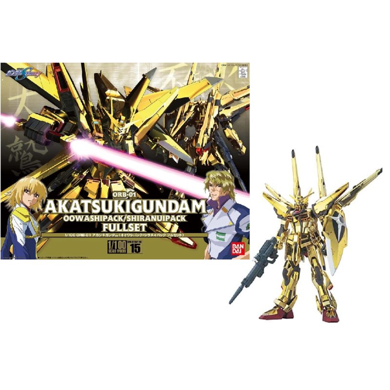 bandai-akatsuki-gundam-oowashi-shiranui-1-100-fullset-bausatz image 2