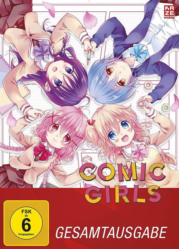 comic-girls-gesamtausgabe-dvd-kaz-anime-300-min-ohne-schuber image 1
