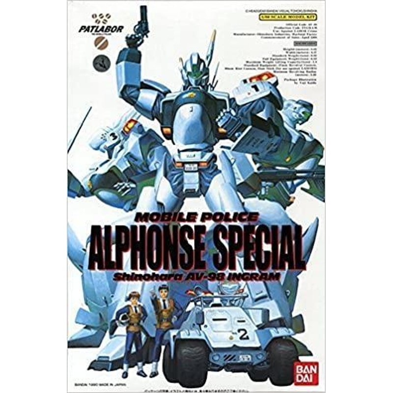 patlabor-alfonse-special-ingram-modellbausatz-figur-1-60 image 2