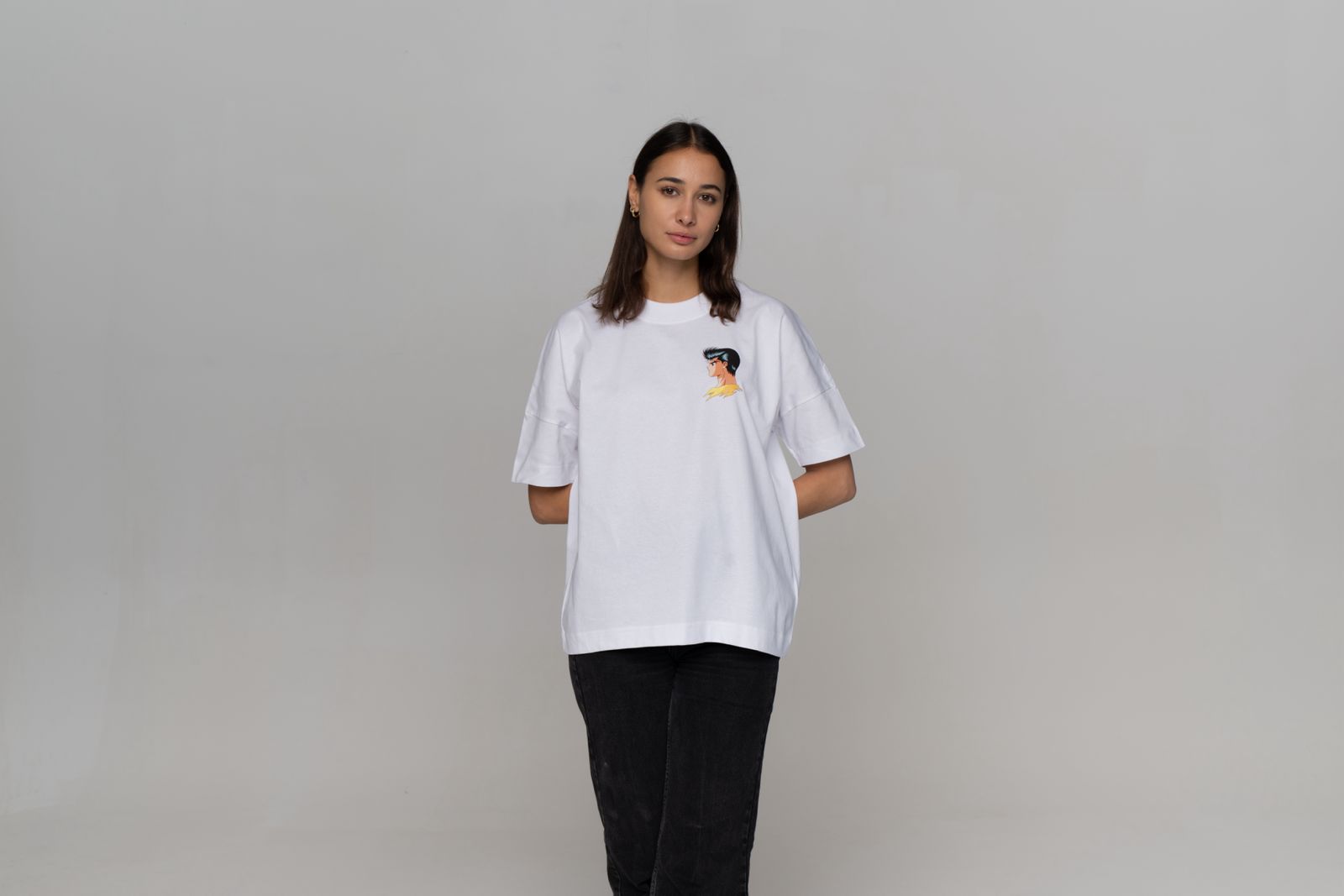 yu-yu-hakusho-t-shirt-oversize-motiv-2-wei-organic-cotton image 2