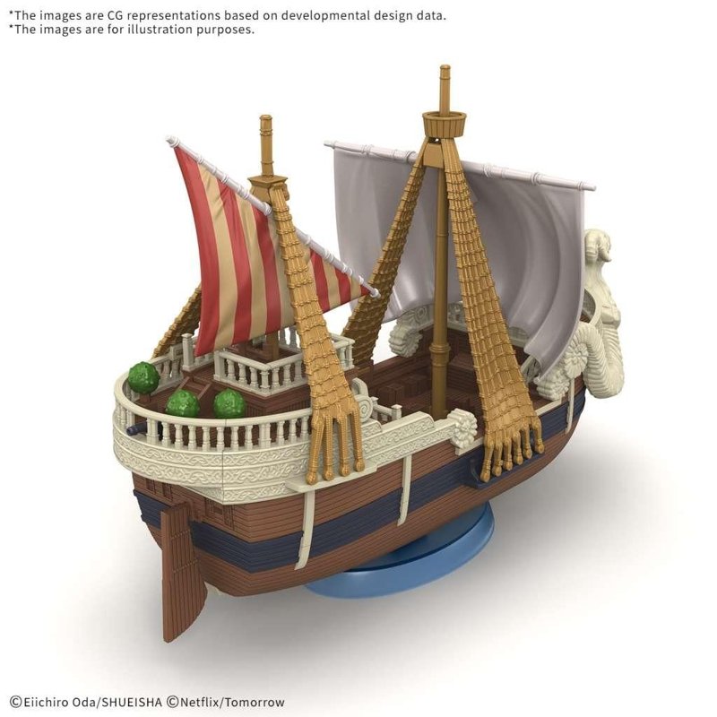 bandai-one-piece-going-merry-grand-ship-modellbausatz image 2