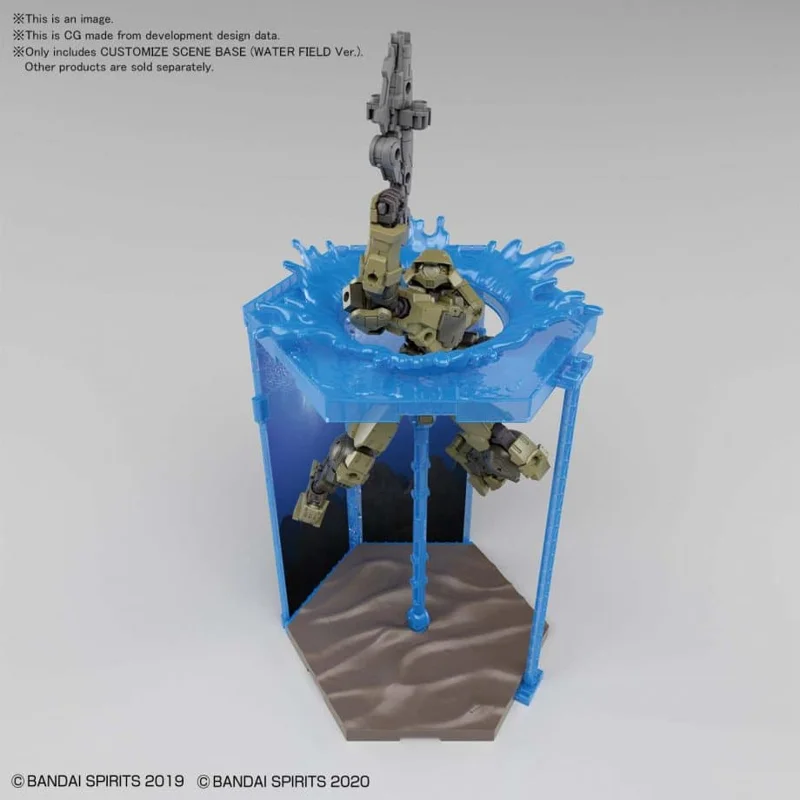 bandai-gundam-action-base-customize-scene-base-water-field image 1