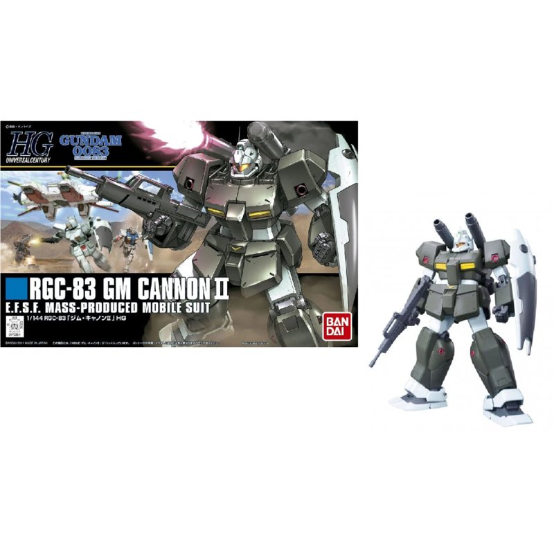 bandai-hguc-gm-cannon-ii-modellbausatz-1-144-nr-125 image 2