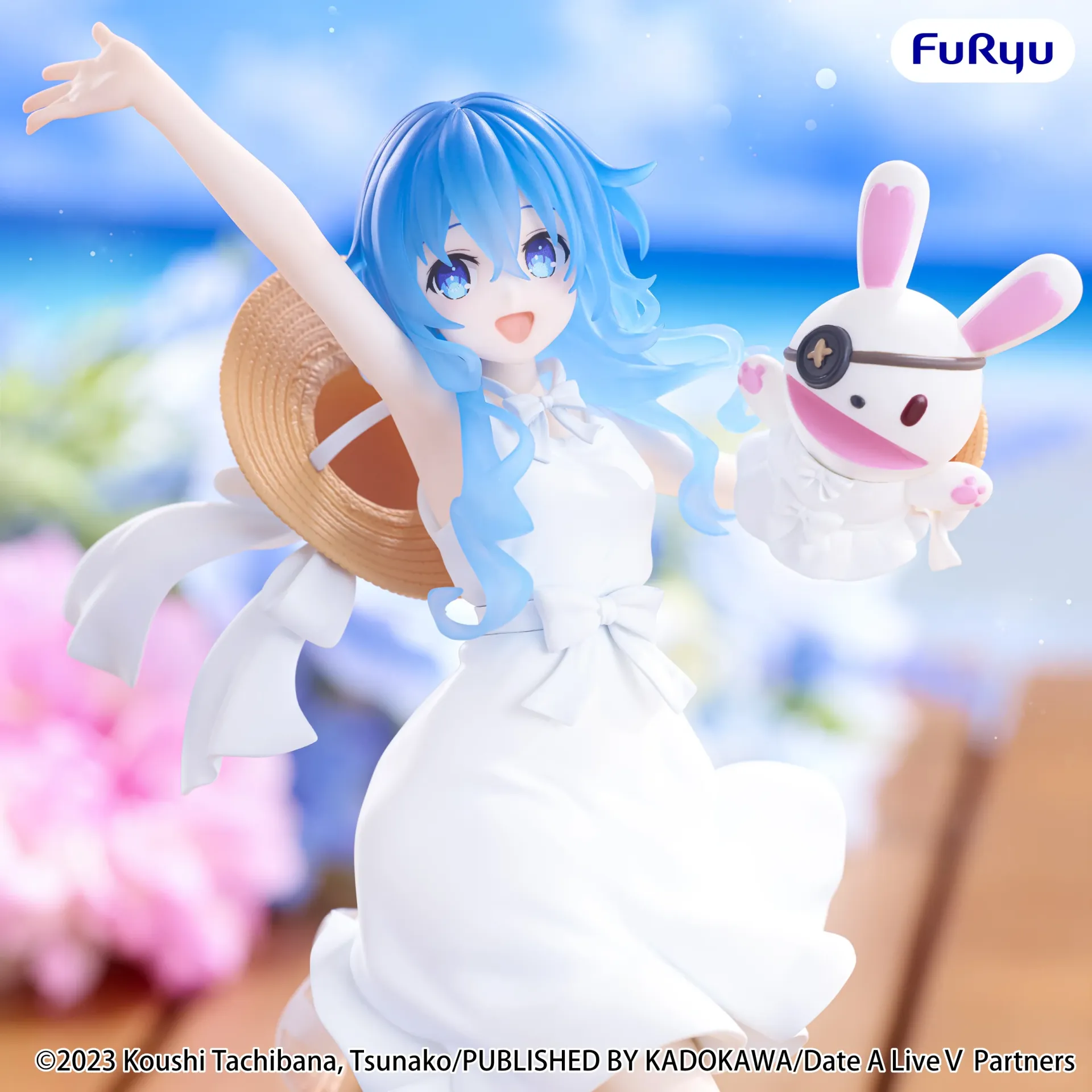 date-a-live-v-yoshino-summer-dress-figur-sommerkleid image 4