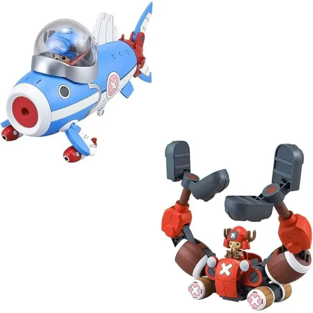 bandai-one-piece-chopper-robo-3-5-u-boot-kran-model-kit image 1