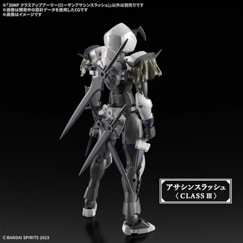 bandai-30mf-a12-rosan-assassin-slash-modellbausatz-class-up-armor image 4