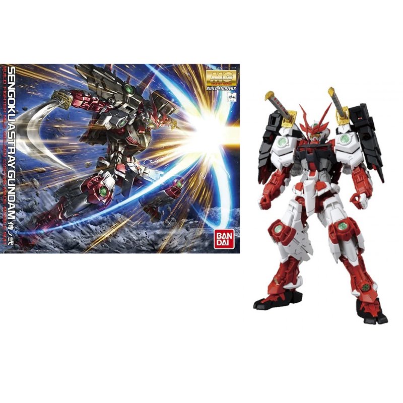 bandai-gundam-mg-1-100-sengoku-astray-gundam-modellbausatz image 3