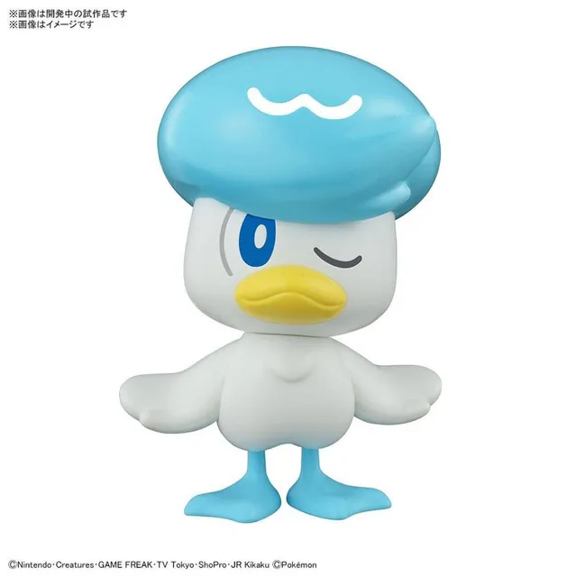 bandai-pokemon-quick-19-quaxly-modellbausatz-figur image 1