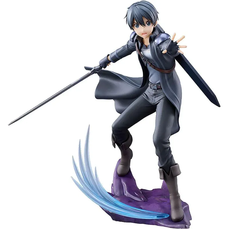 alter-sword-art-online-kirito-statue-black-swordsman-ver image 1