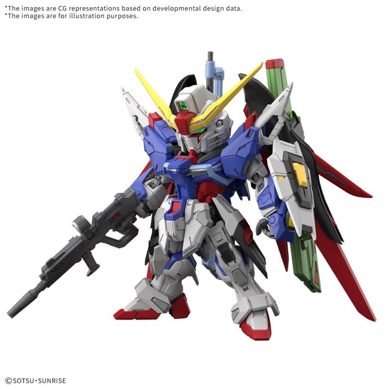 bandai-gundam-mgsd-destiny-gundam-modellbausatz image 1