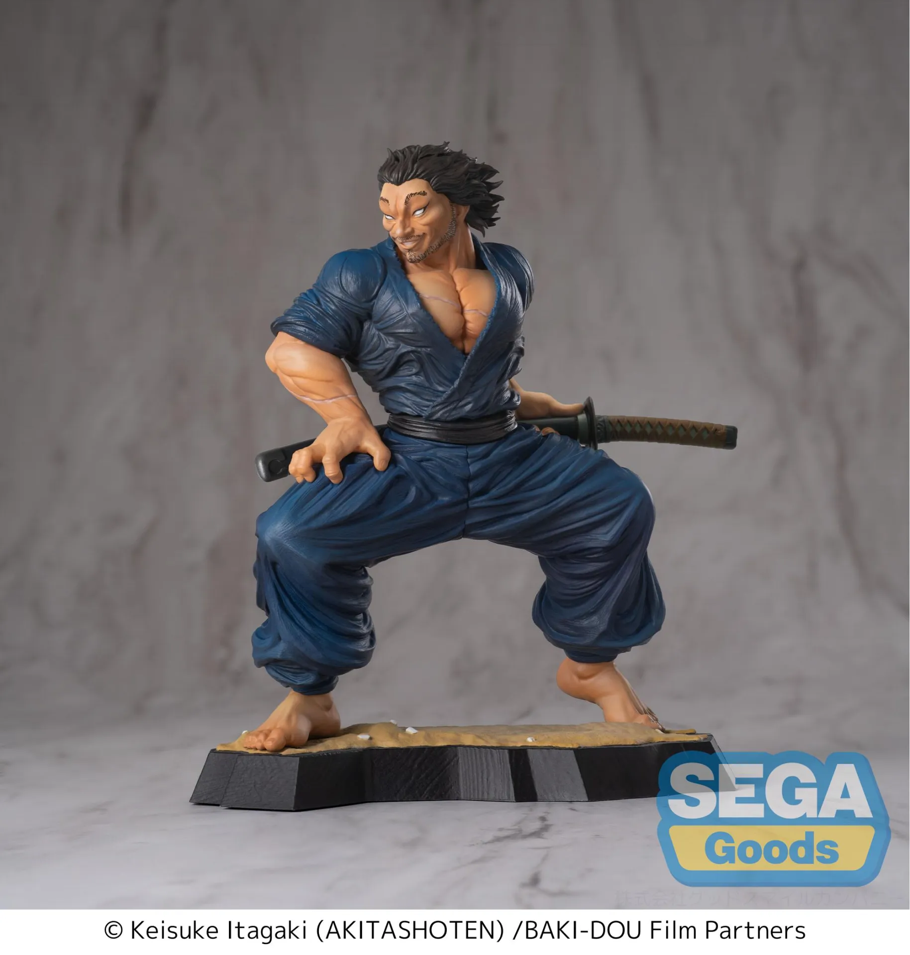 sega-luminasta-baki-dou-musashi-miyamoto-figur-pvc image 4