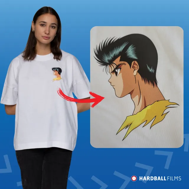 yu-yu-hakusho-t-shirt-oversize-motiv-2-wei-organic-cotton image 1