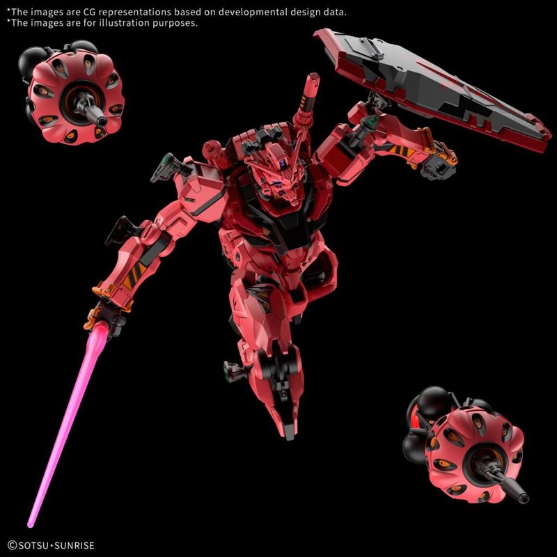 gundam-hggq-04-red-gundam-hg-1-144-gunpla-bausatz image 2