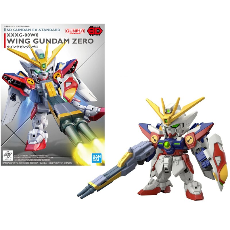 bandai-gundam-sd-ex-standard-18-wing-gundam-zero-bausatz image 3