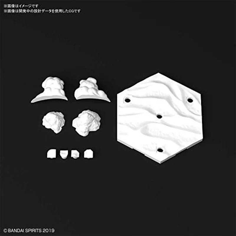 bandai-customize-scene-base-snowfield-ver-display image 2