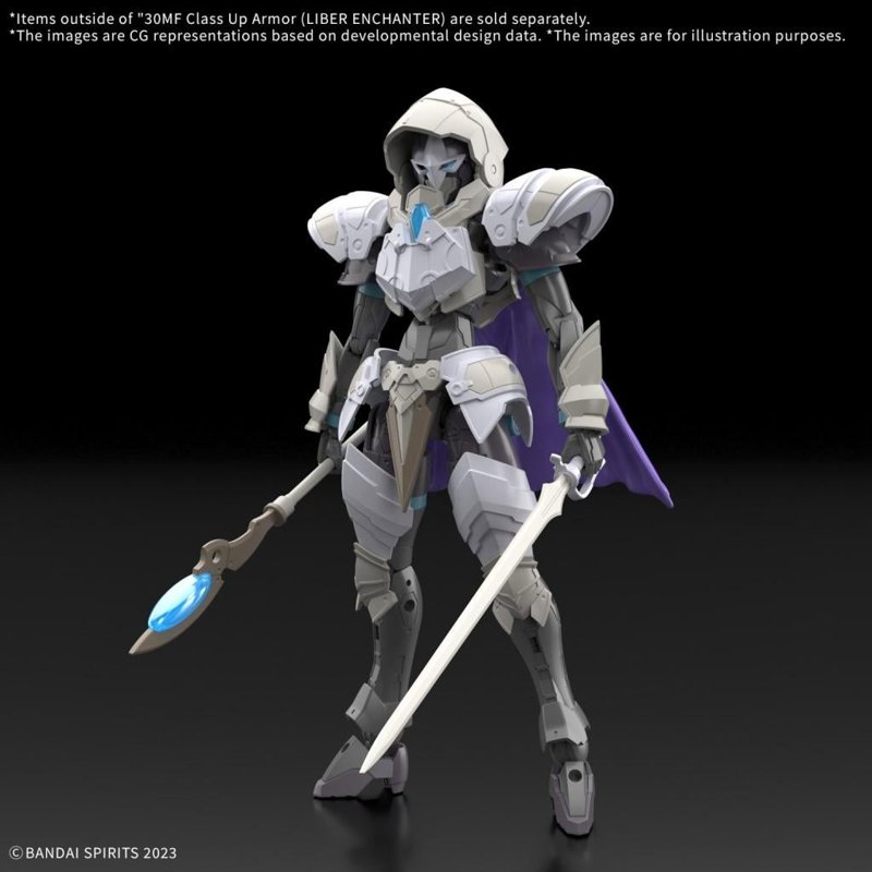 bandai-30mf-class-up-armor-liber-enchanter-bausatz-a14 image 4