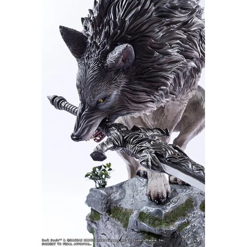 dark-souls-sif-great-grey-wolf-resin-statue-55-cm-nummeriert image 2
