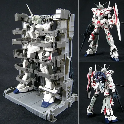 bandai-gundam-mg-1-100-unicorn-hd-color-ms-cage-kit image 1