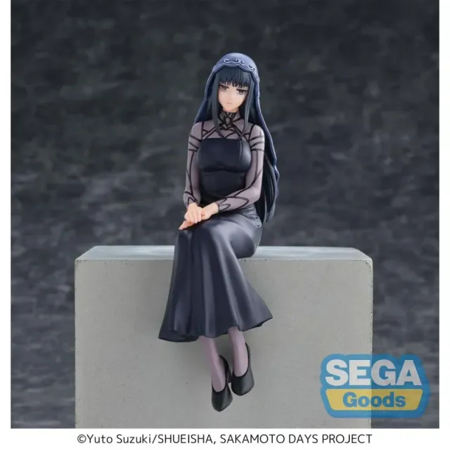 sega-sakamoto-days-chokonose-osaragi-figur-sitzend image 1