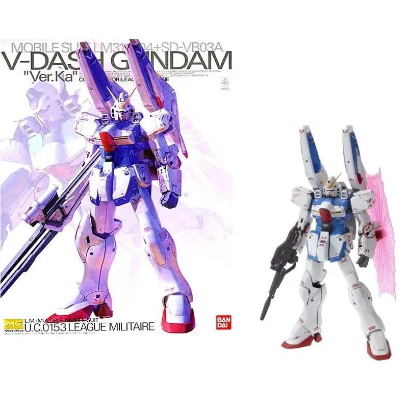 bandai-gundam-mg-1-100-v-dash-ver-ka-modellbausatz image 1