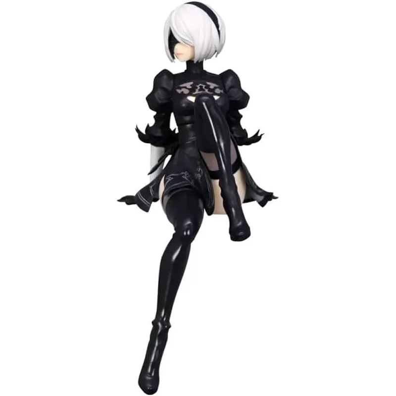 furyu-nier-automata-2b-noodle-stopper-anime-figur-sitzend image 2