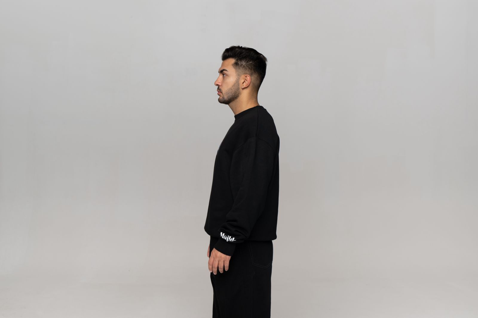 yu-yu-hakusho-motiv-1-pullover-schwarz-organic-cotton-xl image 7