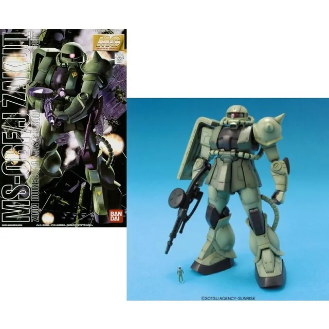 bandai-gundam-mg-1-100-ms-06f-j-zaku-ii-gunpla-bausatz image 1