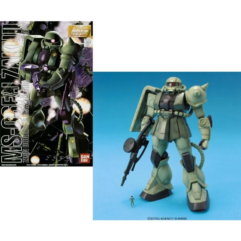 bandai-gundam-mg-1-100-ms-06f-j-zaku-ii-gunpla-bausatz image 1